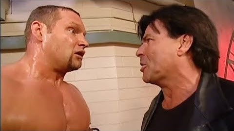 WWE Eric Brischoff, Chef Morley, & Stone Cold Steve Austin, Backstage (Raw) 2003 🔥