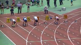 20180609 国公立戦女子対校100m予選 内山