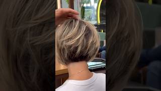 Nuca perfeita .❗️ APROVADA ❓❓❓ #cabelo #hair #cortes #haircut #hairstyle #bobcut #cabelocurto