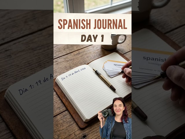 Spanish Journal Day 1 #español #languagelearning #spanish
