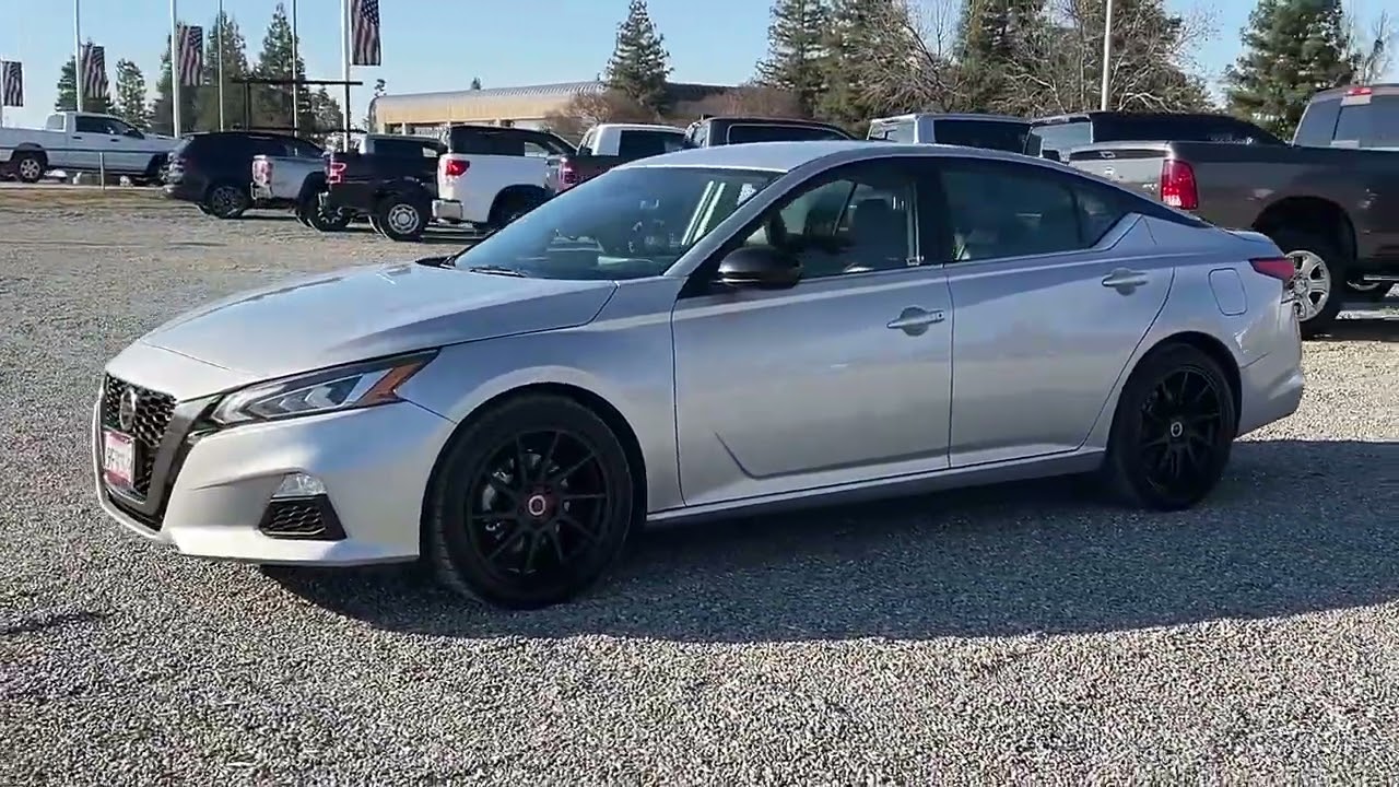 2021 Nissan Altima Brilliant Silver  madera Visalia Fresno Financing Clovis Used stock Service High