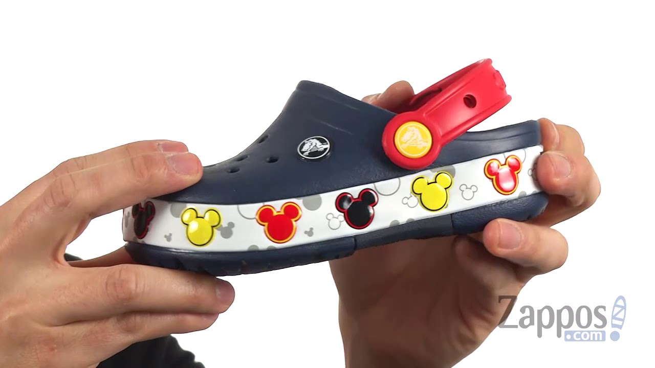 crocs mickey led