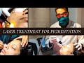 Laser treatment for pigmentation darkspots toning acnescars antiaging laserfacial pico