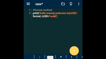 format method in python