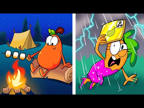 Camping Duel: Rich vs Poor 😂🏕️ | Epic Fails and Funny Moments