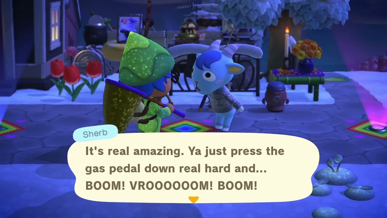 Sherb I Like Riding In Cars! — ACNH Shorts YouTube