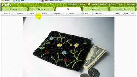 Handmade Product Photo Editing with Picnik - Part 2