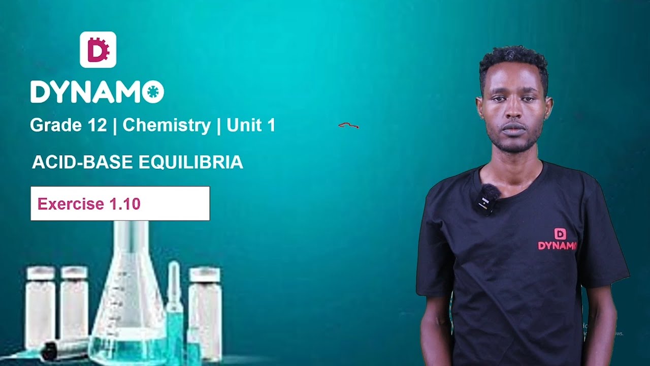 Grade 12 || Chemistry || Unit 1 || Part 18 || Exercise 1.10 - YouTube