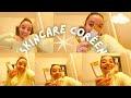 Self care night routine 🌸💕🧖♀️تهليت فراسي و فوجهي ، جربت Skin care koreanرأي ديالي الصريح Part 2