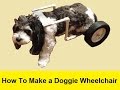 How To Make a Doggie Wheelchair for $25