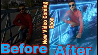 How To Create Glowing Lines On Portrait Image|Without Ps|Picsart screenshot 4