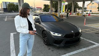 СУМАСШЕДШАЯ НА BMW M8! / ДРИФТ ПО КРЫМУ!