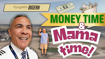 "Made a Massive Payday AND Visited My Mom?! Airline Pilot Life."