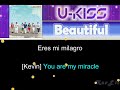 U-Kiss - Beautiful [Letra Sub Español + Rom]