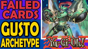 Gusto - Failed Cards, Archetypes, and Sometimes Mechanics in Yu-Gi-Oh