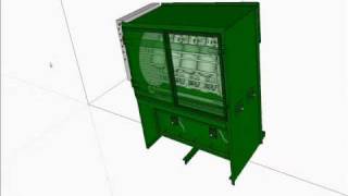 Shotking 3D Model Of Propane Cylinder Blasting Machine