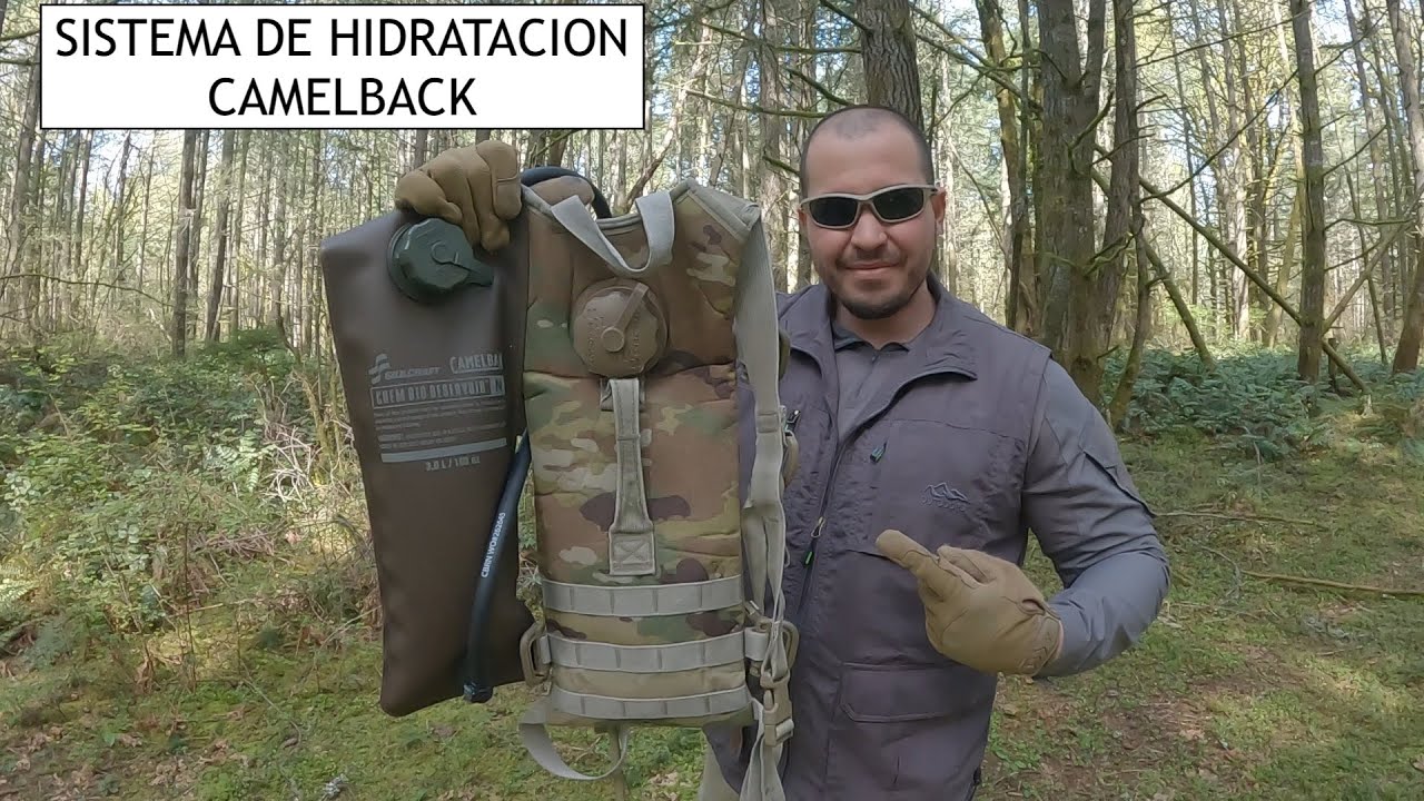 ¿ QUE ES UN CAMELBACK ?. ARMY CAMELBACK. VIDEO EN ESPANOL YouTube