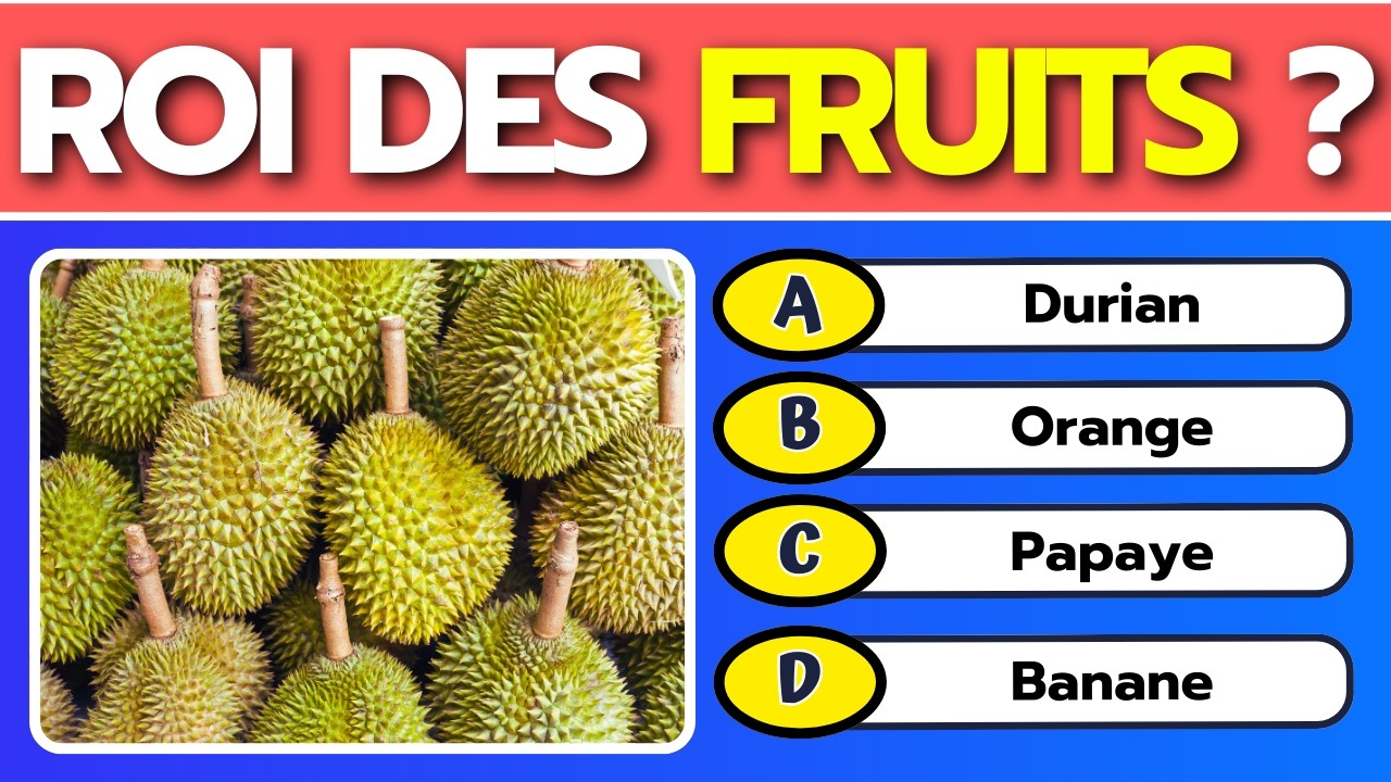 TESTE TES CONNAISSANCES / QUIZ DE 40 QUESTIONS DE CULTURE GENERALE