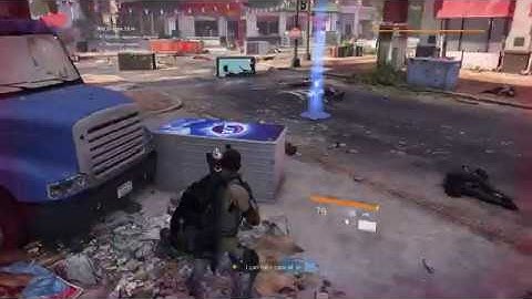 The Division 2 - Capture Red Dragon Control Point and Loot Supply Room PS4 Pro Gameplay (2019)