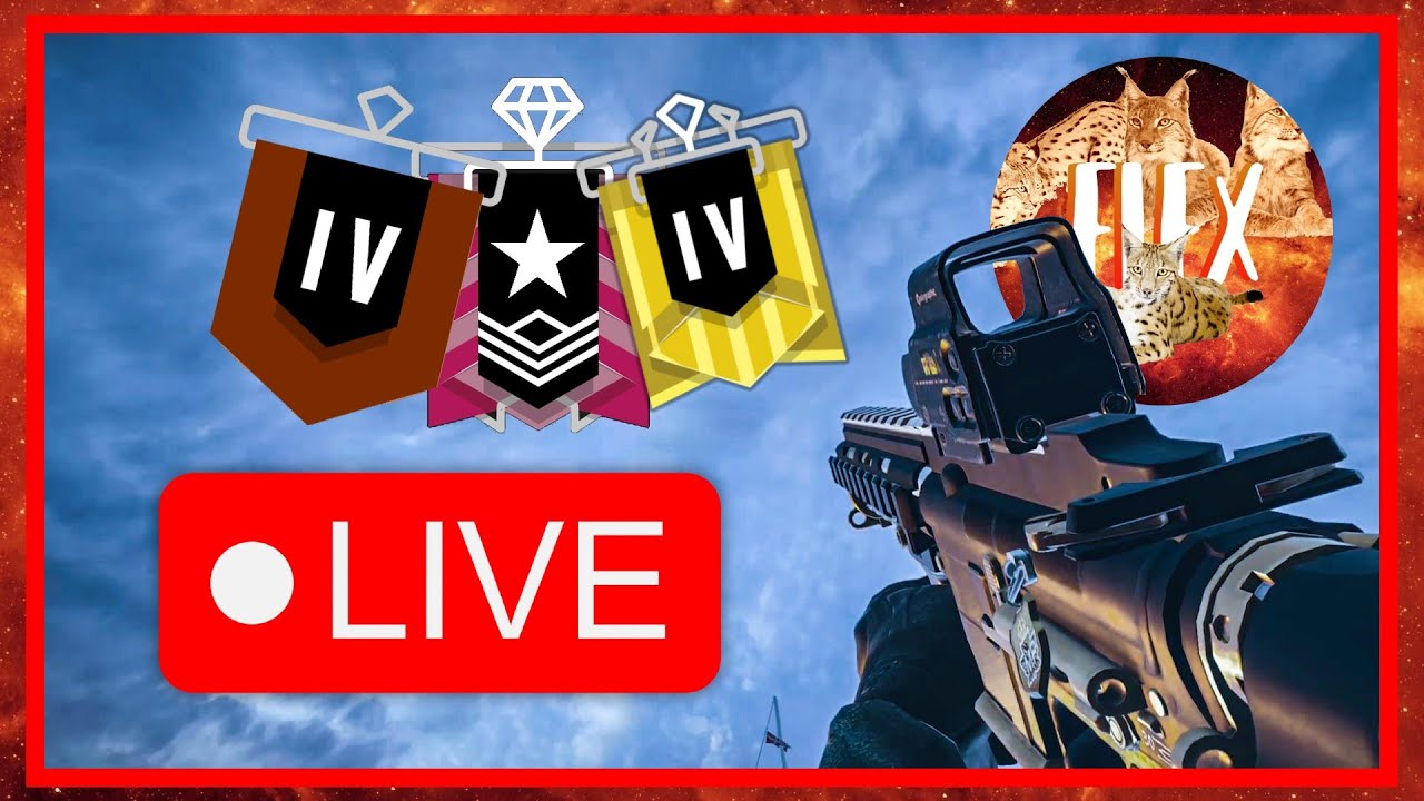 RAINBOW SIX SIEGE ROAD TO CHAMPION [LIVE] - YouTube