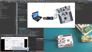6. STM32 USART Serial Comms ST Virtual Serial Port. Part 2