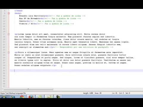 CURSO DESENVOLVIMENTO WEB BÁSICO - HTML 03