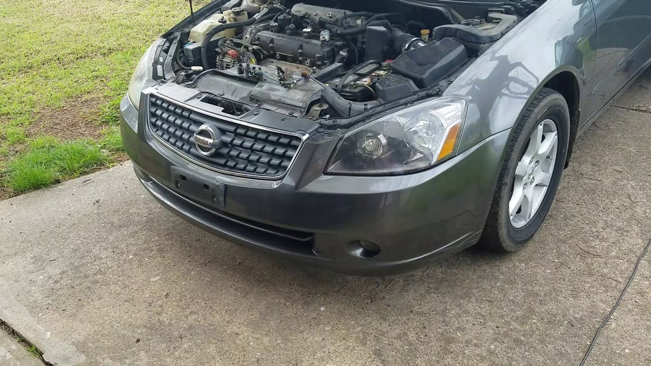 2005 Nissan Altima Transmission Fare Up Fix YouTube