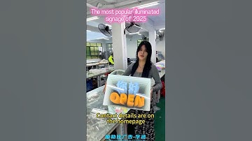 Popular luminous signs in 2025！#signage #sign #neon #ledsign #lamplight #logo #ledlights