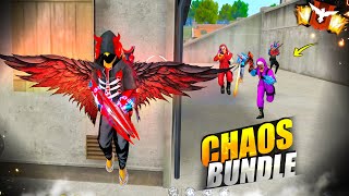 FREEFIRE🔥New Chaos Bundle OP Solo vs Squad🔥17 Kills Total - Garena free fire | PK GAMERS #freefire