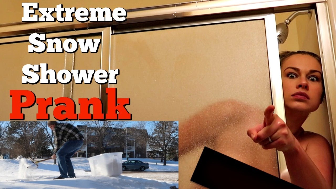 Snow Shower Prank Top Husband Vs Wife Pranks Youtuberandom