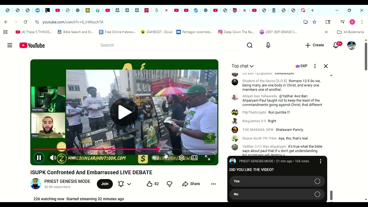 Did you know that John came back as Ahba Bivins???: ISUPK Confronted And Embarrassed LIVE DEBATE