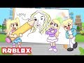 The Blonde Squad paints each other! (Roblox)