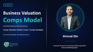 Comps Valuation Model in Excel | Comparable Companies Analysis Multiples (2 of 3)