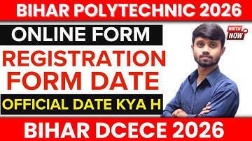 Bihar Polytechnic 2026: Online Form Date | Application Form Date | When will the online form come...