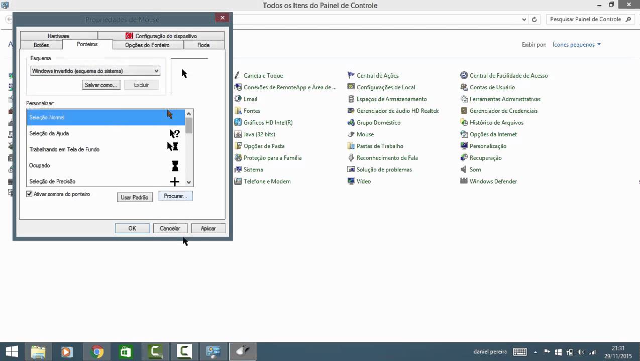  Como Personalizar Mouse Sem Progama ! YouTube