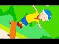 ★ Caillou&#39;s Skateboard Accident ★ Funny Animated Caillou | Cartoons for kids | Caillou