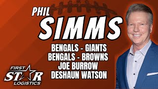 Phil Simms: Bengals vs. Giants & Browns - Joe Burrow & Deshaun Watson