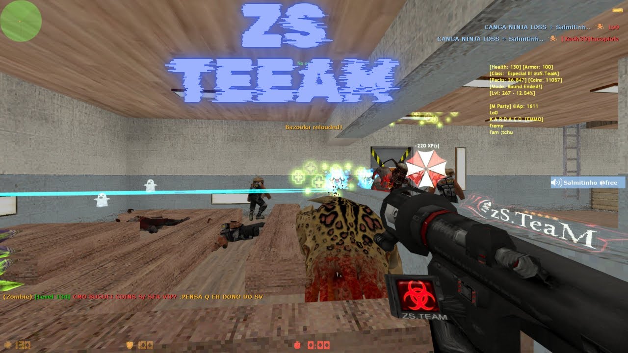 Counter-Strike - CS 1.6 -=[zS]= Zombie Plague (STEAM/ANDROID) 2K60FPS