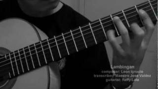 Lambingan - L. Ignacio (arr. Jose Valdez) Solo Classical Guitar chords
