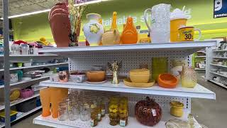 Goodwill and Talize! Thrifting for vintage home decor and Etsy orders #thrifting