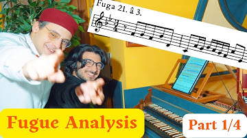 Learn FUGUE! Analysis of Bach