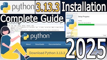 How to Install Python 3.13.3 on Windows 10/11 [ 2025 Update ] with Demo Hello World Python Program