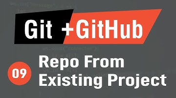 [Arabic] Learn Git & GitHub #09 - Create Repository From Existing Project