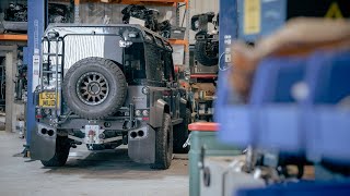 Sports Performance Defender LS3 V8 Road Testing, Swiss Land Rover Upgrades | MAHKER EP053
