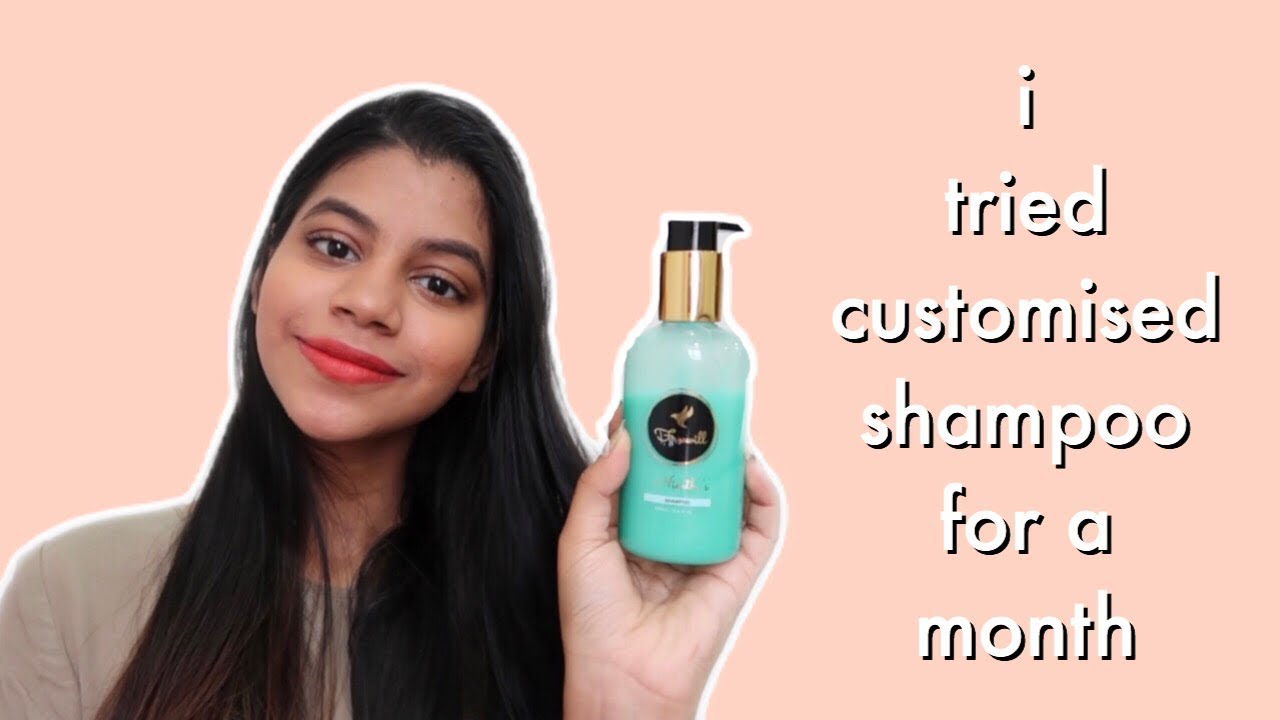 I tried customised shampoo for the first time FreeWill Shampoo Review