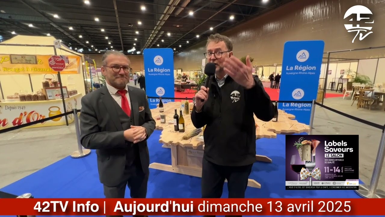 ⁣𝟰𝟮𝗧𝗩 𝗜𝗻𝗳𝗼 |  1er Salon Labels et Saveurs. Ce week-end Parc Expo