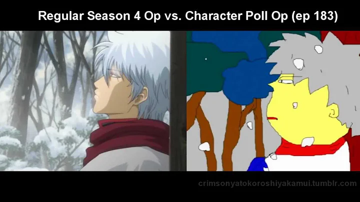 Gintama Character Poll Arc OP - norm vs. the staff parody ver.-