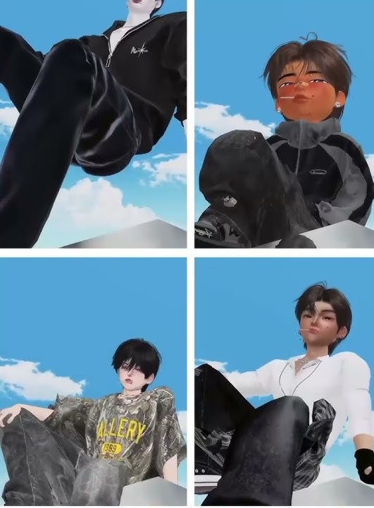 who is cute😍 || #trending #animation #foryou #love #viral #youtubeshorts #zepeto #shortsfeed #fypシ