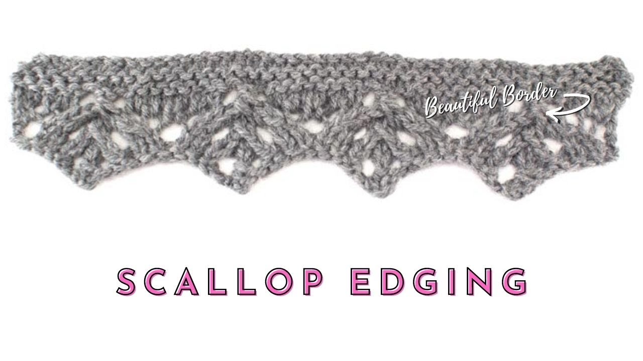 Scallop Lace Trim, Scallop Edge, Lace Edge Trim, Lace Border