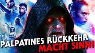 Darum war Palpatines Rückkehr keine Überraschung und macht Sinn